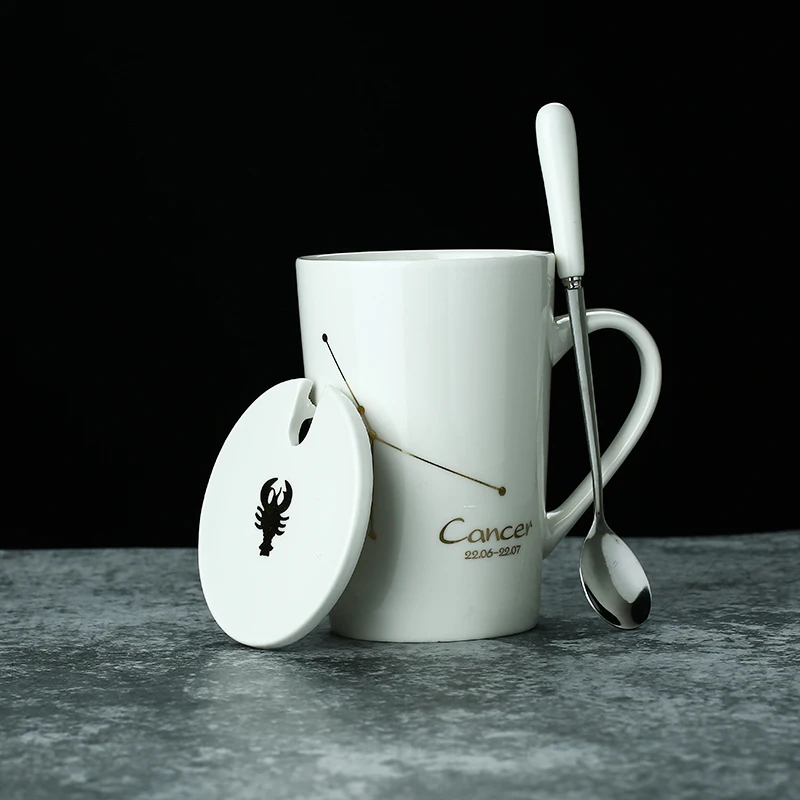R Tazas de ceramica creativas чайные чашки и блюдца набор кофейных чашек бардак фарфор kubek tasse copos taza kahve fincan takimlari - Цвет: R