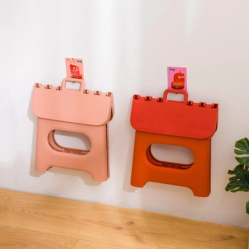 Folding Step Home Folding Chairs Indoor Fold stool Children's Stool Children Chair Kids Adult Garden Bathroom Foldable Stool