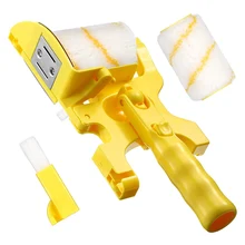 

Wall Painting Roller Plastic Wall Rolling Brush Household Portable Ceiling Decorative Edger Wall Painting Tool For Room Wall