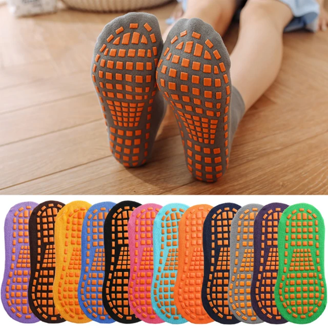 Trampoline Socks Winter Sports Yoga Cotton Non-Slip Kids Floor Socks