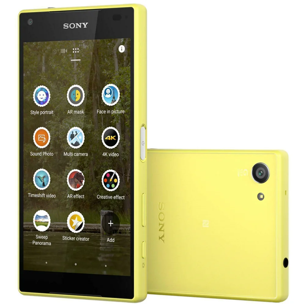 Sony Xperia Z5 Compact E5823 SO-02H, японская версия, четыре ядра, 4,6 дюйма, 2 Гб ОЗУ, 32 Гб ПЗУ, Android 23MP, GSM, разблокированный мобильный телефон