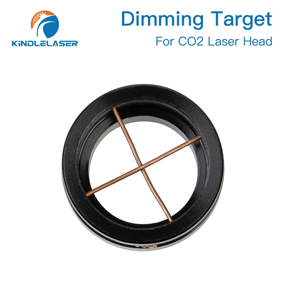 KINDLELASER Laser Path Calibrating Device Light Regulator Alignment Kit Dimming Target For Laser Head CO2 Laser Cutting Machine
