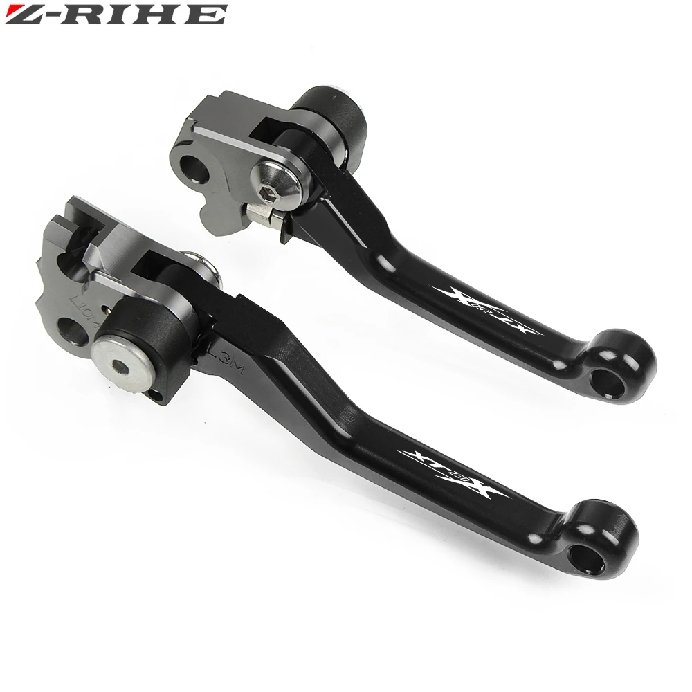 Для YAMAHA XT250X XTZ125 XT 250 X XTZ 125 2003-2009 2010 2011 2012 ЧПУ Сводные сцепные рычаги Мотоцикл Байк рычаг - Цвет: Black