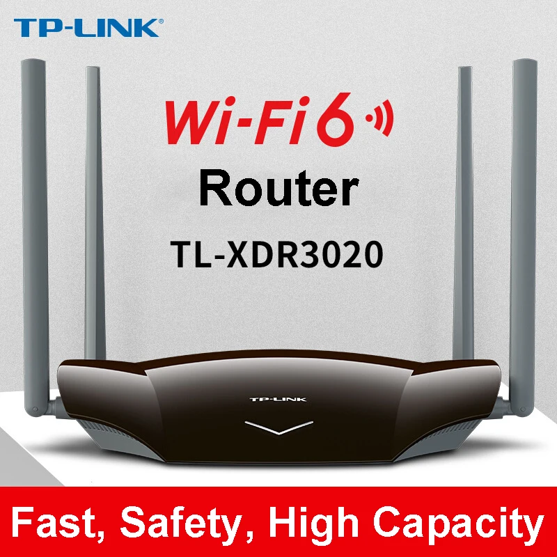 

TP-Link Ax3000 Dual Band Gigabit Wireless Router Gigabit Port Tl-xdr3020 Wifi6