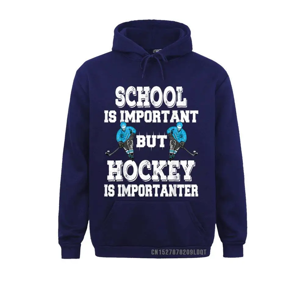 Family Long Sleeve Hoodies Summer/Autumn Fitted Hoods Women's Sweatshirts Hockey is Importanter Shirt for Boys and Kids T-Shirt__B6546 Hockey is Importanter Shirt for Boys and Kids T-Shirt__B6546navy