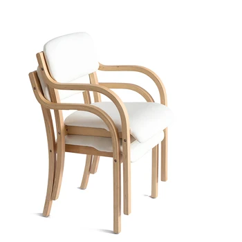 

2pcs Chairs Nordic Solid Wood Dining Chair Modern Minimalist Office Home Desk Stools Computer Chair Livingroom Chairs