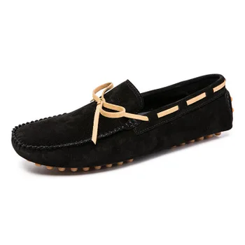 

Men's Casual Shoes British Style Moccasins Genuine Leather Flats Zapatos Hombre Loafers Footwear Men big45 46 47 48 49Chaussures