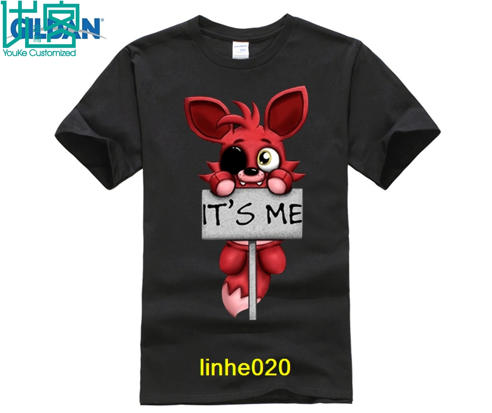 Five Nights At Freddy Foxy t-shirt Adult Pop Leisure Tee Shirt Wholesale Cool Men Summer Short Sleeve Oversize T Shirts | Мужская одежда