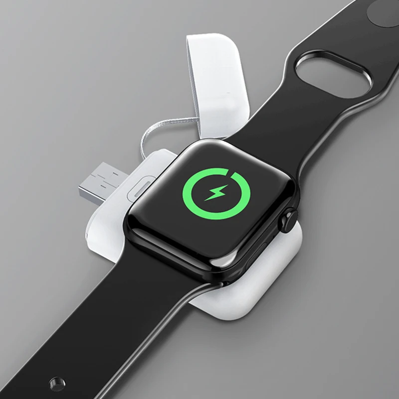 Беспроводное зарядное устройство Qi для Apple Watch 4 3 2 1 I Series портативная док станция