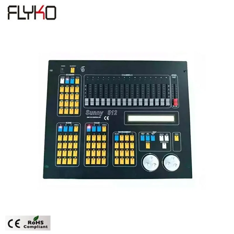 Высокое качество dmx sunny 512 контроллер для led сценический светильник