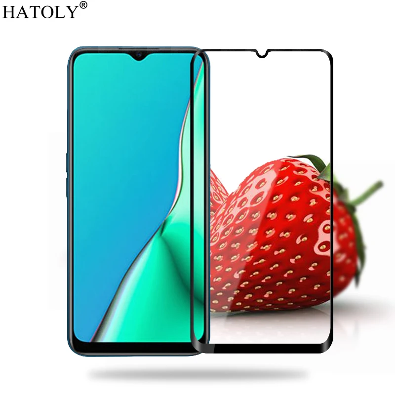 

For Glass on Oppo A9 2020 Tempered Glass Full Glue Full Cover Protection For Oppo A5 2020 Screen Protector For Oppo A11x Glass <