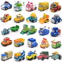 25 Style Robocar Korea kids Toys Robot Poli Roy Haley Anime Metal Action Figure Cartoon Toy Car For Children Best Gift 1