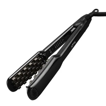 

Ceramic Electric Hair Crimper Comb Volumizer Brush Hair Curler Temperature Control Fluffy Styling Flat Iron Waver Curling