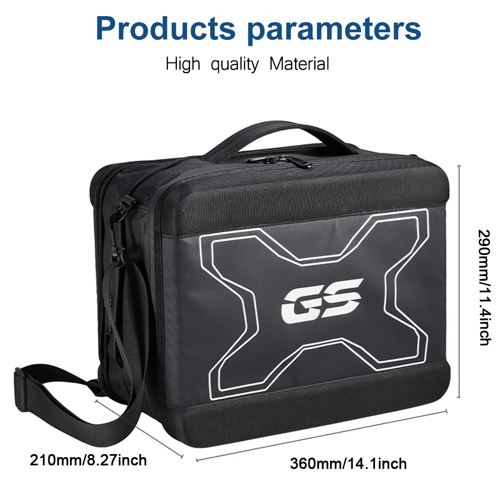 Внутренняя сумка Vario Pannier (левая сторона) для BMW R1200GS LC R1250GS Adventure ADV F750GS F850GS