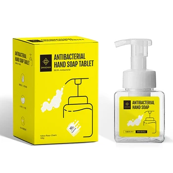 

Antibacterial Hand soap tablet Foam type Home antibacterial adult child baby Universal Rose fragrance Effervescent tablet