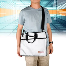 Огнестойкая Сумка для документов, водостойкий органайзер для хранения денег с ремешком, не царапается, безопасный и огнестойкий