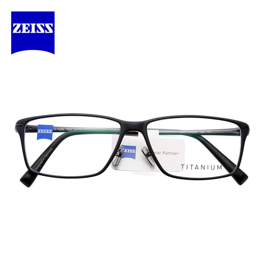 Montatura per occhiali da vista in titanio puro ZEISS montatura per occhiali  da vista miopia progressiva quadrata con montatura miope ZS75008 -  AliExpress Abbigliamento e accessori