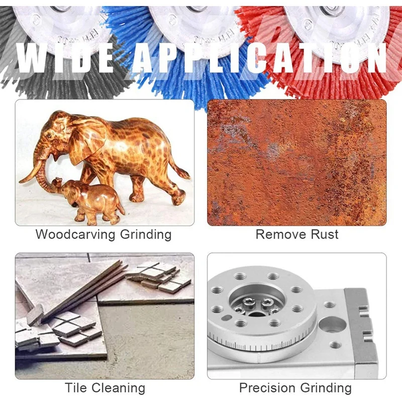 3Pcs 3 ��ġ ���� �� �귯�� ��Ʈ 1/4 ��ġ ��ũ, �帱 �귯�� ��Ʈ ��/�ν�/����Ʈ ���ſ� ����