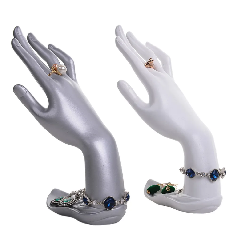 Resin Hand Bracelet Display Rings Bracelets Decor Jewelry Holder Stand Rack