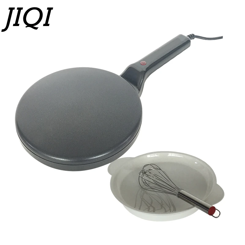 JIQI антипригарная форма для выпечки, электрическая машина для торта, блинов, портативная электрическая хлебопечка на гриле, блинная машина