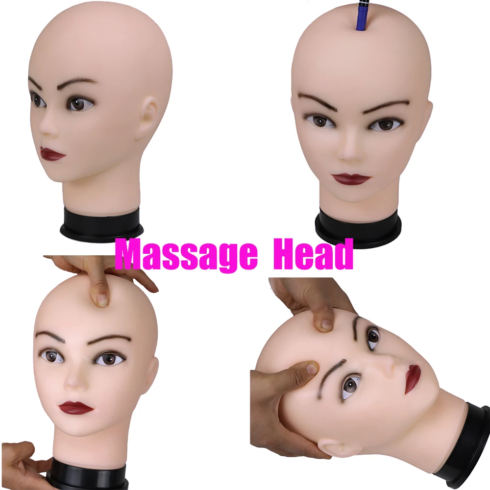 Adjustable Wig Head Female Bald Mannequin Head With Stand Holder  Cosmetology Practice African Training Manikin Head For Hair Styling Wigs  Making 230412 From Mang07, $15.86