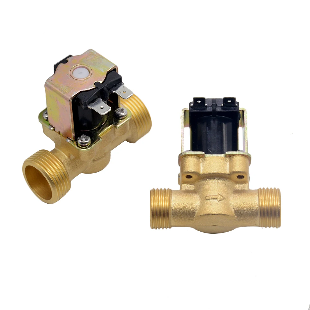 3/" 1/2" DC 24V AC 220V DC12V Электрический электромагнитный Магнитный винт из латуни для воды Управление