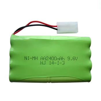 

High Power 9.6V 2400mAh Remote Controul toy electric lighting lighting security faclities AA 9.6v battery group