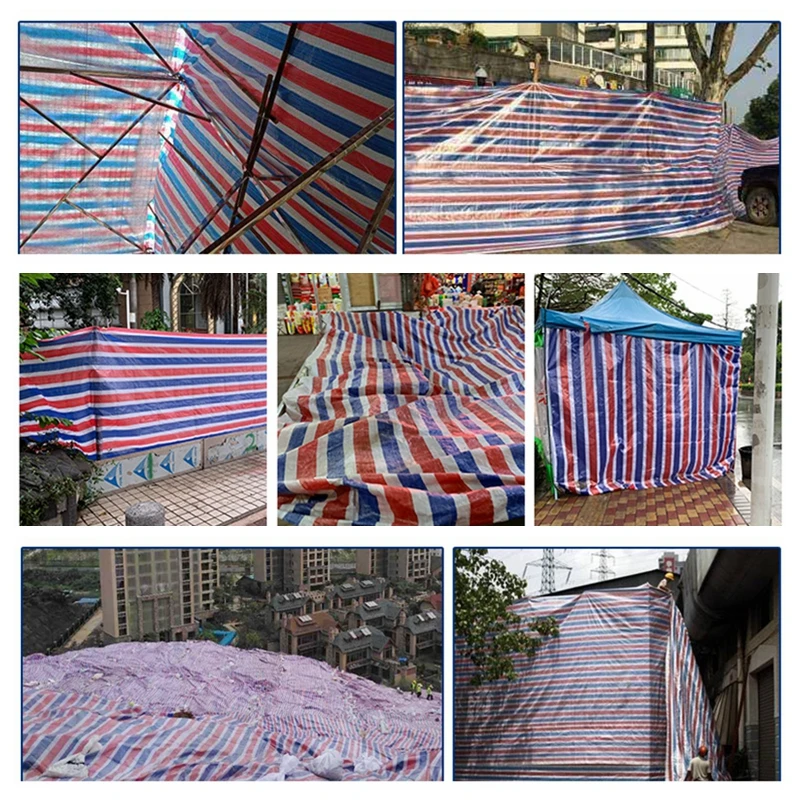 0-18mm-PE-Color-Bar-Rainproof-Cloth-Garden-Plants-Shed-Car-Truck-Canopys-Pet-House-Cover.jpg 0,18 Mm -Es Pe Színes Bár Esőálló Ruhák Kerti Növények Elhelyezett Autó Teherautó -Canopys Kisállat -Ház Fedele Kültéri Vízálló Árnyékolás Ponyva - Image 5
