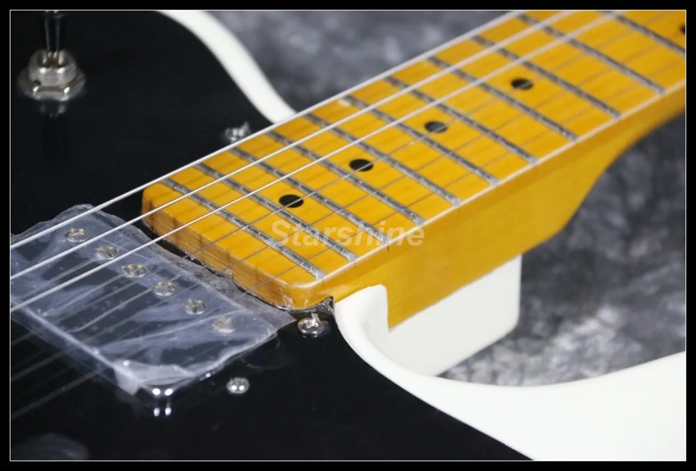 TL Электрогитара T-ER2 мост бигсби черный Pickguard BigHead белый