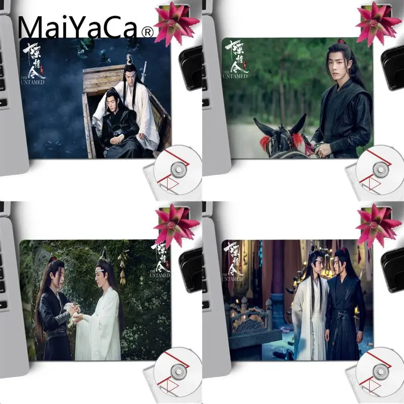 MaiYaCa The Untamed Lan Zhan красивый коврик для мышки в стиле аниме маленький мыши геймера