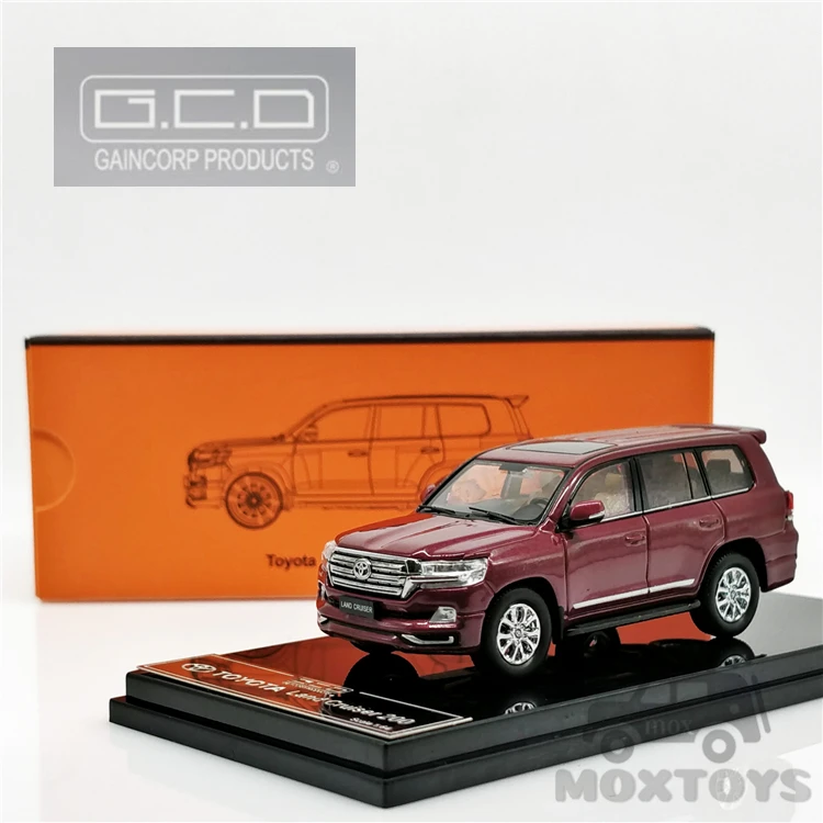 Gcd 1:64 Toyota Land Cruiser Lc200 Red 
