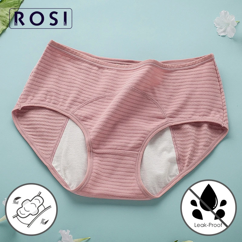 Menstruele Slipje Vrouwen Sexy Broek Lekvrije Incontinentie Ondergoed Periode Proof Katoenen Slips Mid Taille Sexy Mesh Intimates Damesslipjes Aliexpress
