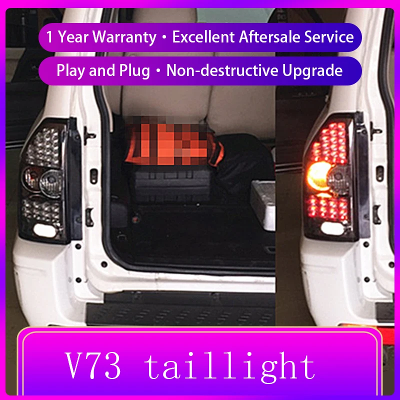 tail lights for MITSUBISHI PAJERO V73 V75 V77 V78 montero 1999 2008Car