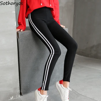 

Pants Women 2020 Spring and Summer Korean Style Slim High Waist Tight All-match Leisure Simple Womens Pencil Trousers Female