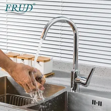 Frap Kitchen Taps Stainless Steel Sink Faucets Basin Mixers Hot and Cold Water Faucet Kitchen Accessories R44052-10