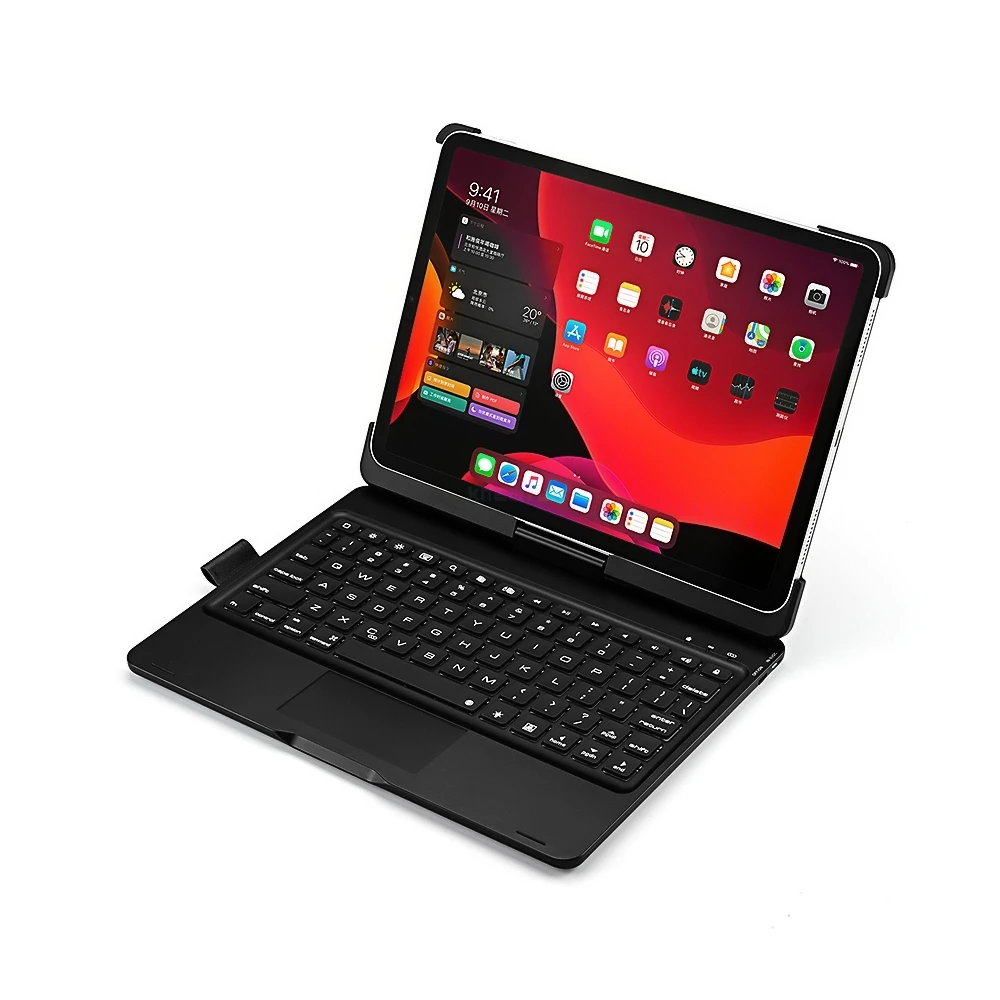 Вращающийся чехол с беспроводной Bluetooth клавиатурой для Apple iPad Pro 11 дюймов 2020 A2230 A2228