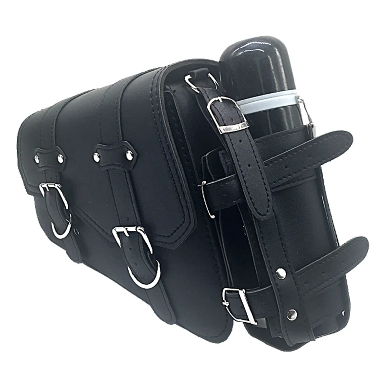 

PU Leather Motorcycle Left Right Universal Saddlebag for Harley Sportster for Honda Suzuki Kawasaki Yamaha