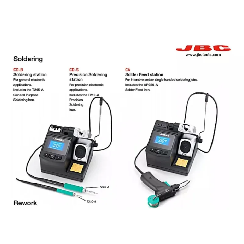 Высокоточная оригинальная сварочная станция JBC CD 2BQE паяльная JBC|Паяльные станции|