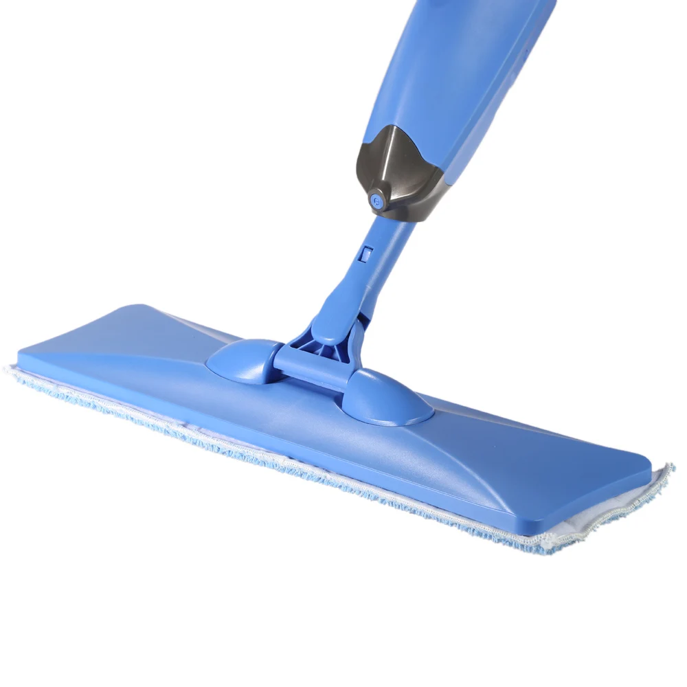 

Hot 2 in 1 Household Spray and Scrubbing Mop Microfiber Magic Flat Mop Floor Sweepers Swob 360 degree Universal Rotating Glass M