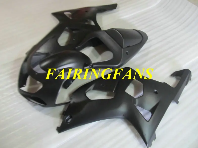 Инжекторный комплект для GSXR600 750 K1 01 02 03 GSXR 600 GSXR750 2001 2002 2003 все матовый черный Обтекатели Кузов+ подарки SH64