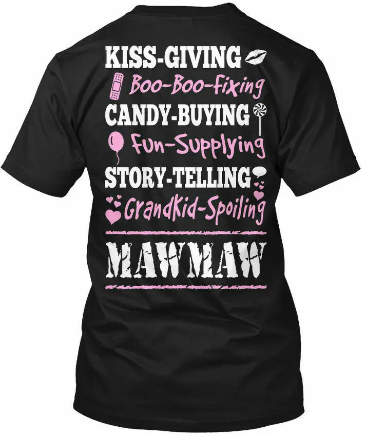 Новая модная Мужская Летняя короткая футболка с надписью Im A Proud Mawmaw - Kiss-Give-Boo-boo |