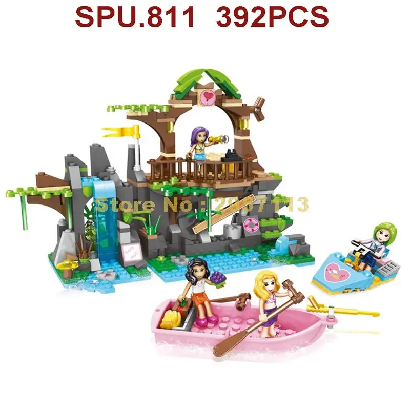 5225 392pcs Girl Summer Holiday Is View Boat Yacht Sightseeing Building Blocks Toy | Игрушки и хобби