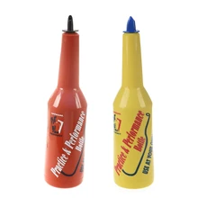 2 шт чутье бармен барменная Практика Бар Паб Бутылка Вино шейкер для коктейлей-красный и желтый