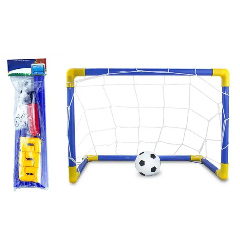 Nuevo  Juego de portería de fútbol para niños, juego de portería de fútbol para niños pequeños, niños y niñas, juguete de pelota de 3 + para niños mlKDlk9bV