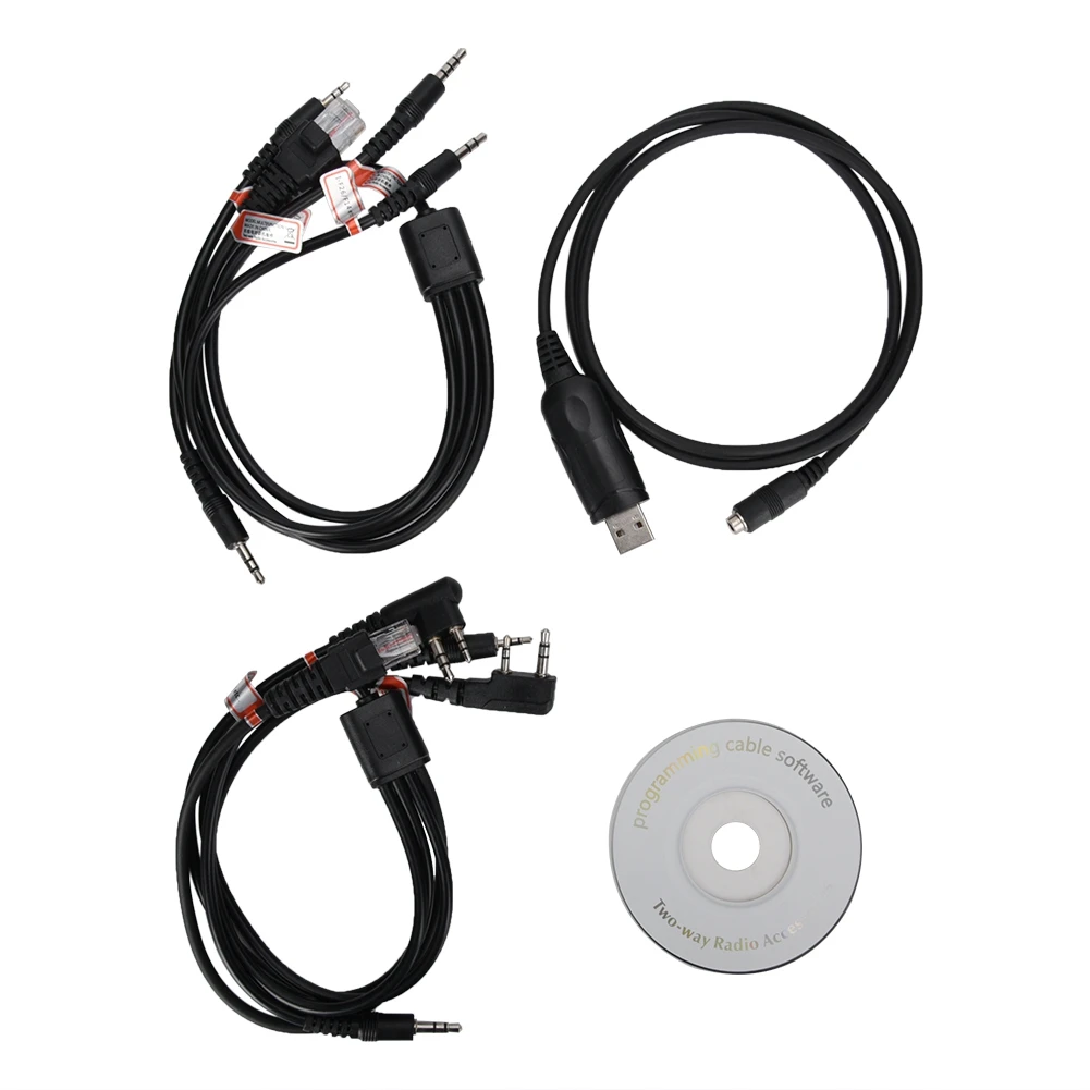 150cm 8-in-1 USB Program Cable Walkie Talkie Programming Cord for Motorola/Icom Two-way Radio | Мобильные телефоны и
