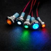 6mm 8mm 10mm 12mm Metal LED Warning indicator light Waterproof IP67 Signal Lamp Pilot Wires switch 3V 5V 12V 220V Red Blue ► Photo 3/3