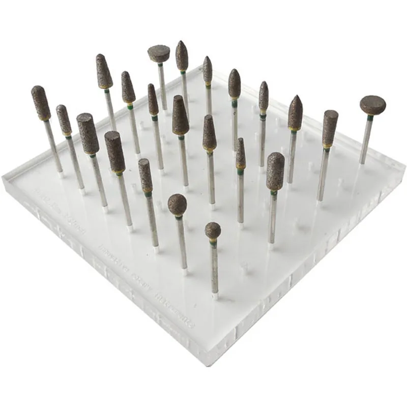 

1PC Dental Lab Diamond Fully Sintered Durable Trim Polish Smoothly Especial For Ceramics Resin Metal Jewery Jade 100 Grit 2.35mm