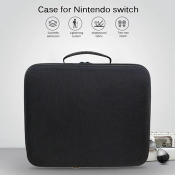 

Game Console Storage Bag EVA Hard Shell Bag Portable Game Console Zipper Protective Carrying Case Fit for Nintendo Switch