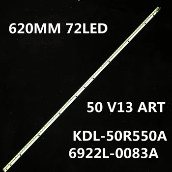 

New 50" V13 Art3 Edge REV0.1 6920L-0001C 6922L-0083A 6916L1291A 72LEDS 620MM For Sonly LED Backlight Strip 10PCS/LOT