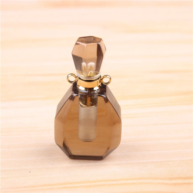 Mini Perfume Bottle  Citrine 3ML Portable Travel Cosmetic Container Perfume Bottle Cosmetic Container